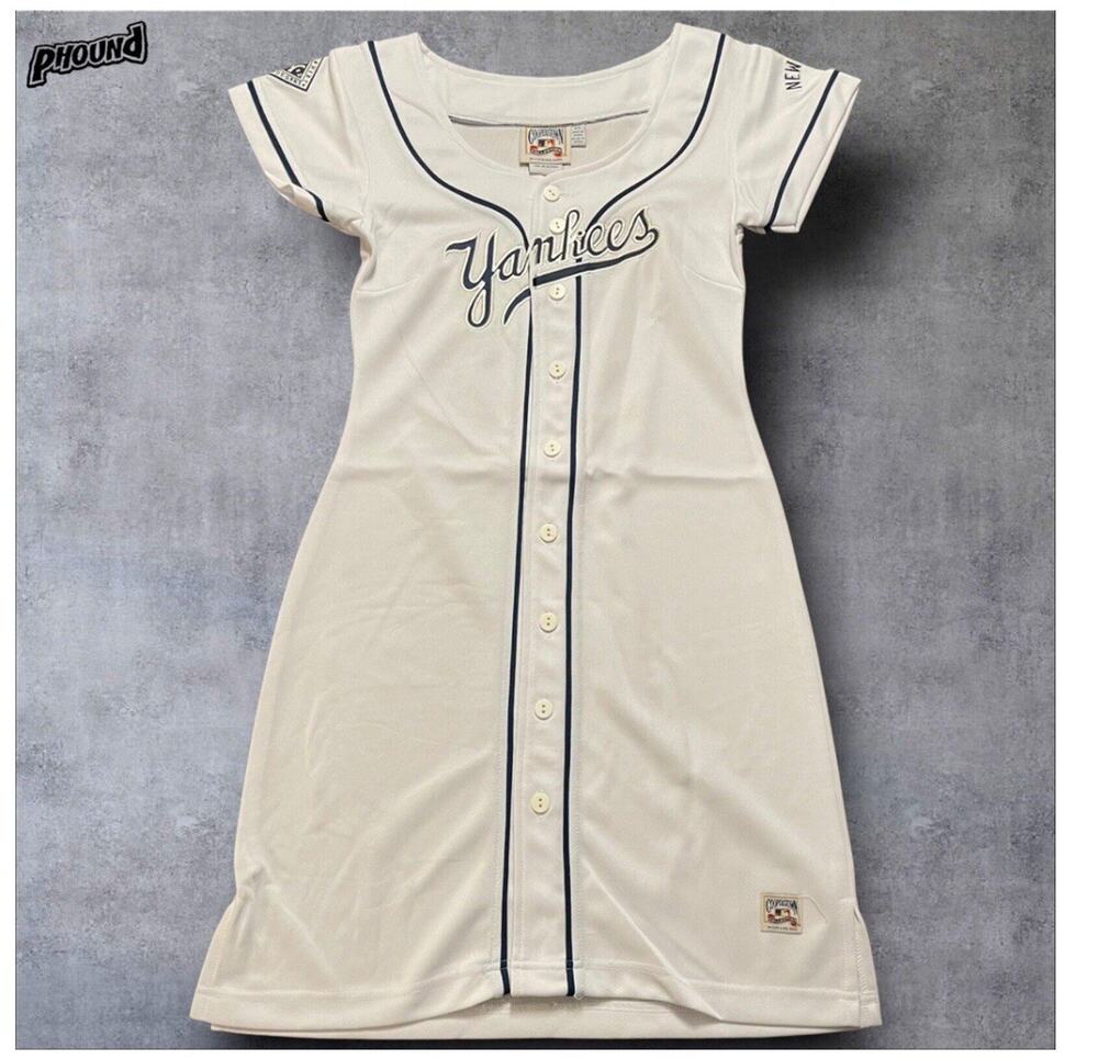 Cooperstown Collection New York Yankees Jersey Dress S 4